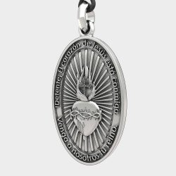 Sacred Heart of Jesus Pendant Necklace 0493