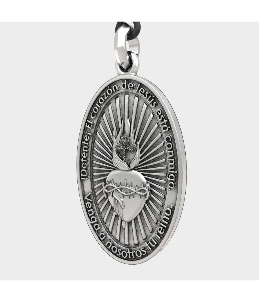 Sacred Heart of Jesus Pendant Necklace 0493