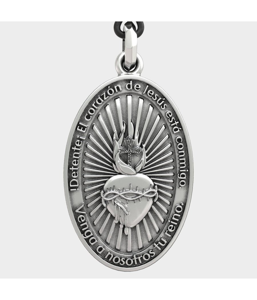 Sacred Heart of Jesus Pendant Necklace 0493