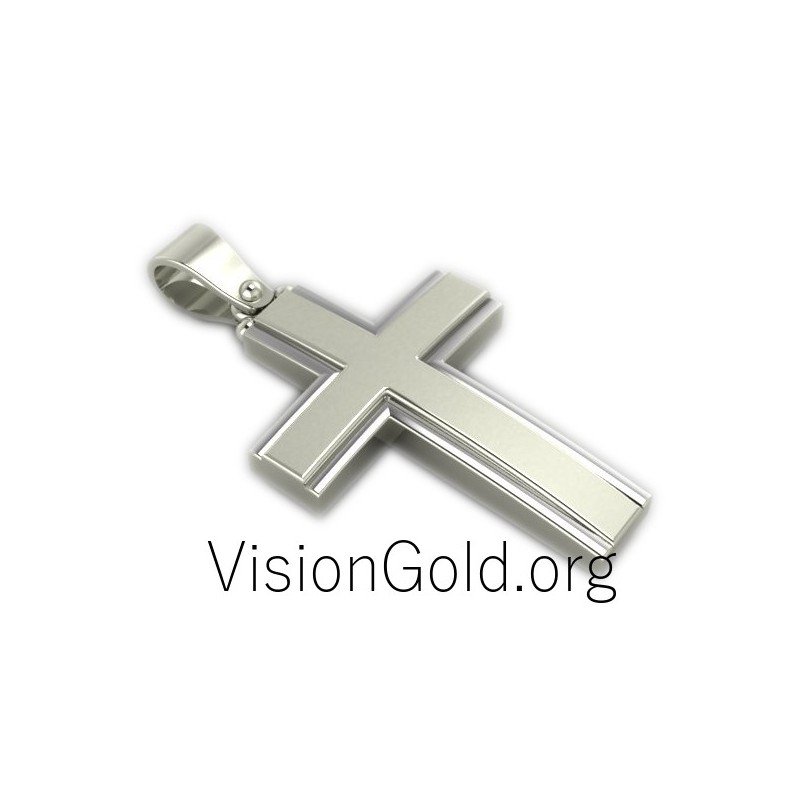 Cruz de Bautismo Oro 0011