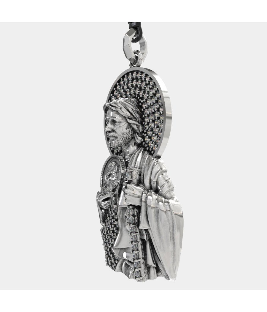 Religious Jewelry St. Jude Taddeus Pendant 0463LLP