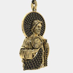 Saint Jude Pray For Us Handmade Pendant Necklace 0463KMP