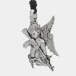 Guardian Angel Pendant Necklace 0458L