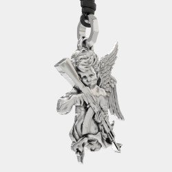 Guardian Angel Pendant Necklace 0458L