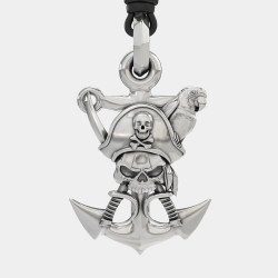 Anchor Pirate Men's Necklace 0457