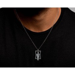 Collar de plata Man In The Ledge 0139