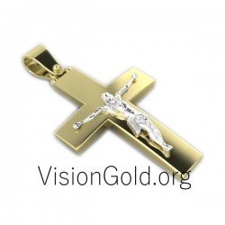 Σταυρός  Βαπτιστικός Για Αγόρι 0017