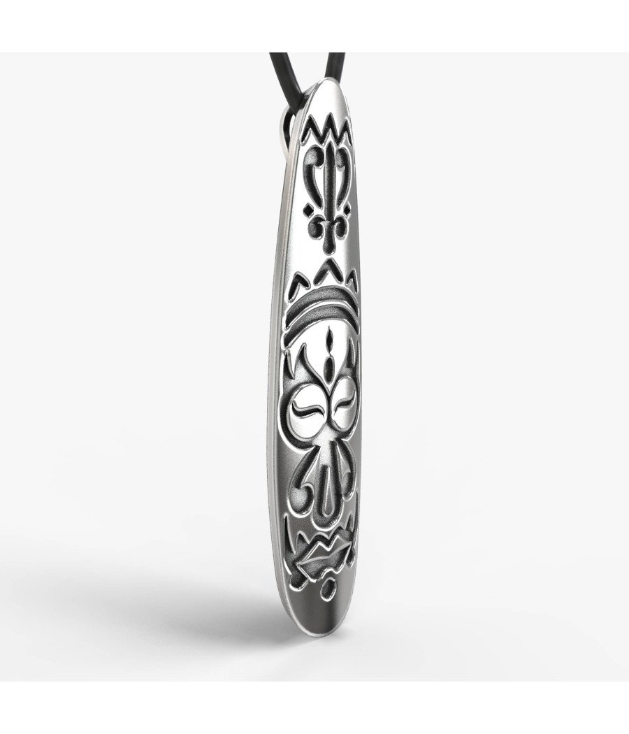 Mens Totem Pendant Necklace 0042A