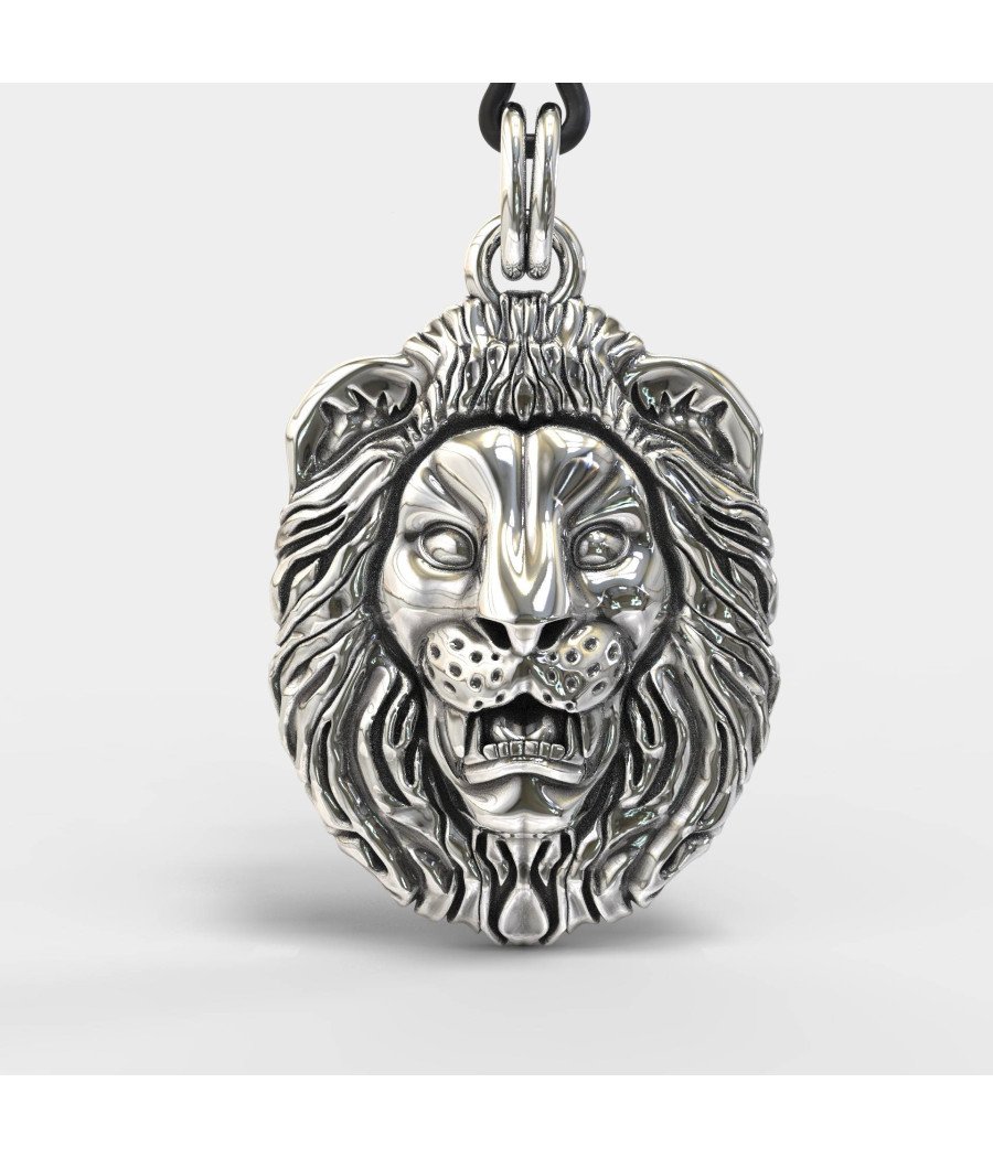 Lion Necklace Men Jewelry Pendant 0014A