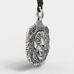 Lion Necklace Men Jewelry Pendant 0014A