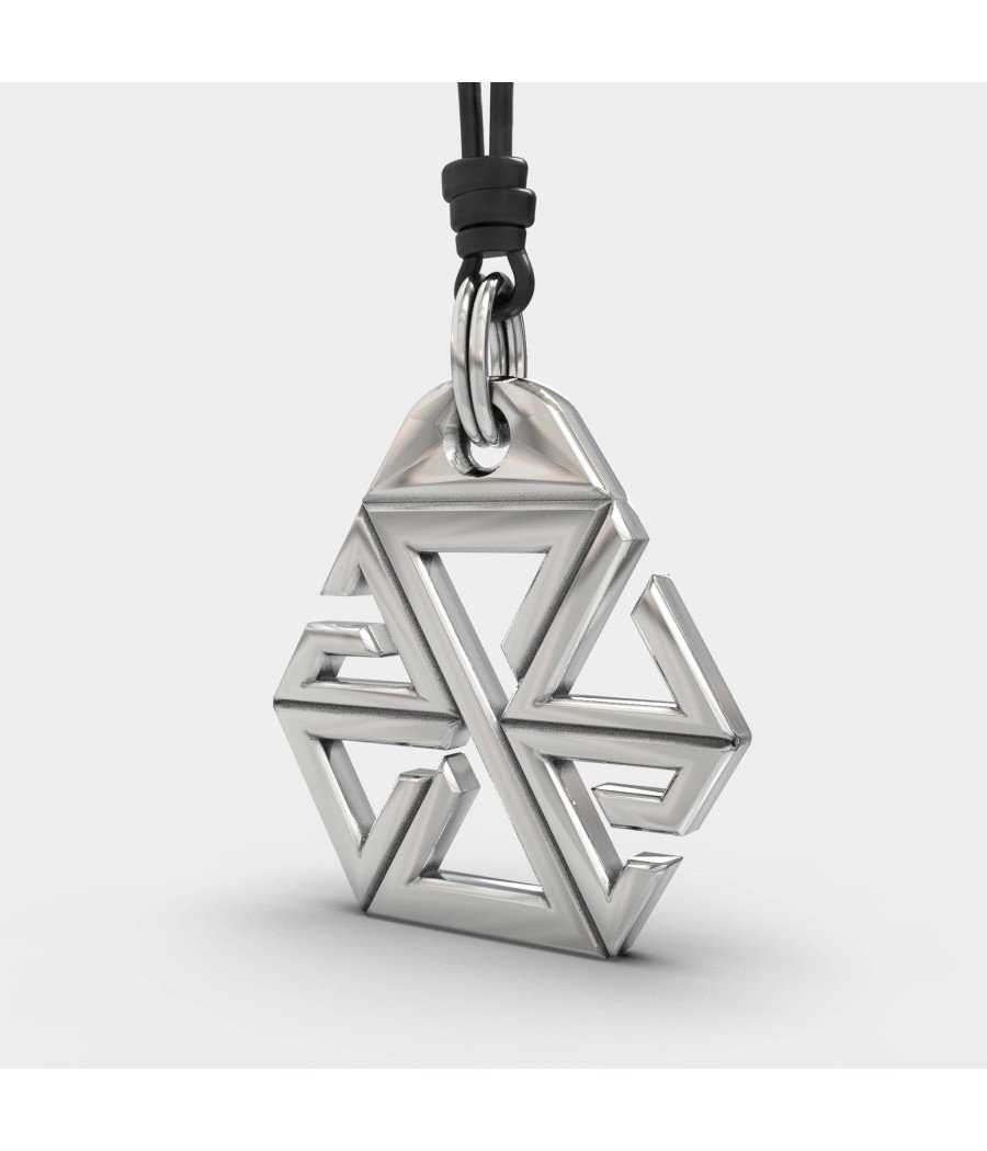 Men's Geometric Necklace Pendant 0406