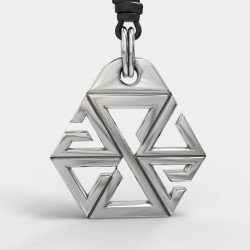 Men's Geometric Necklace Pendant 0406