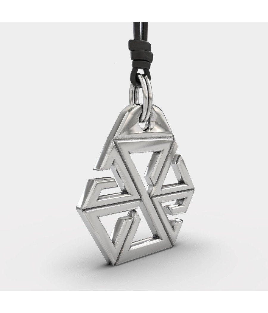 Men's Geometric Necklace Pendant 0406