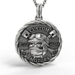 Collar Motor Club de plata 0395