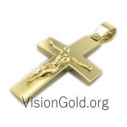 Σταυρός  Βαπτιστικός Για Αγόρι 0017