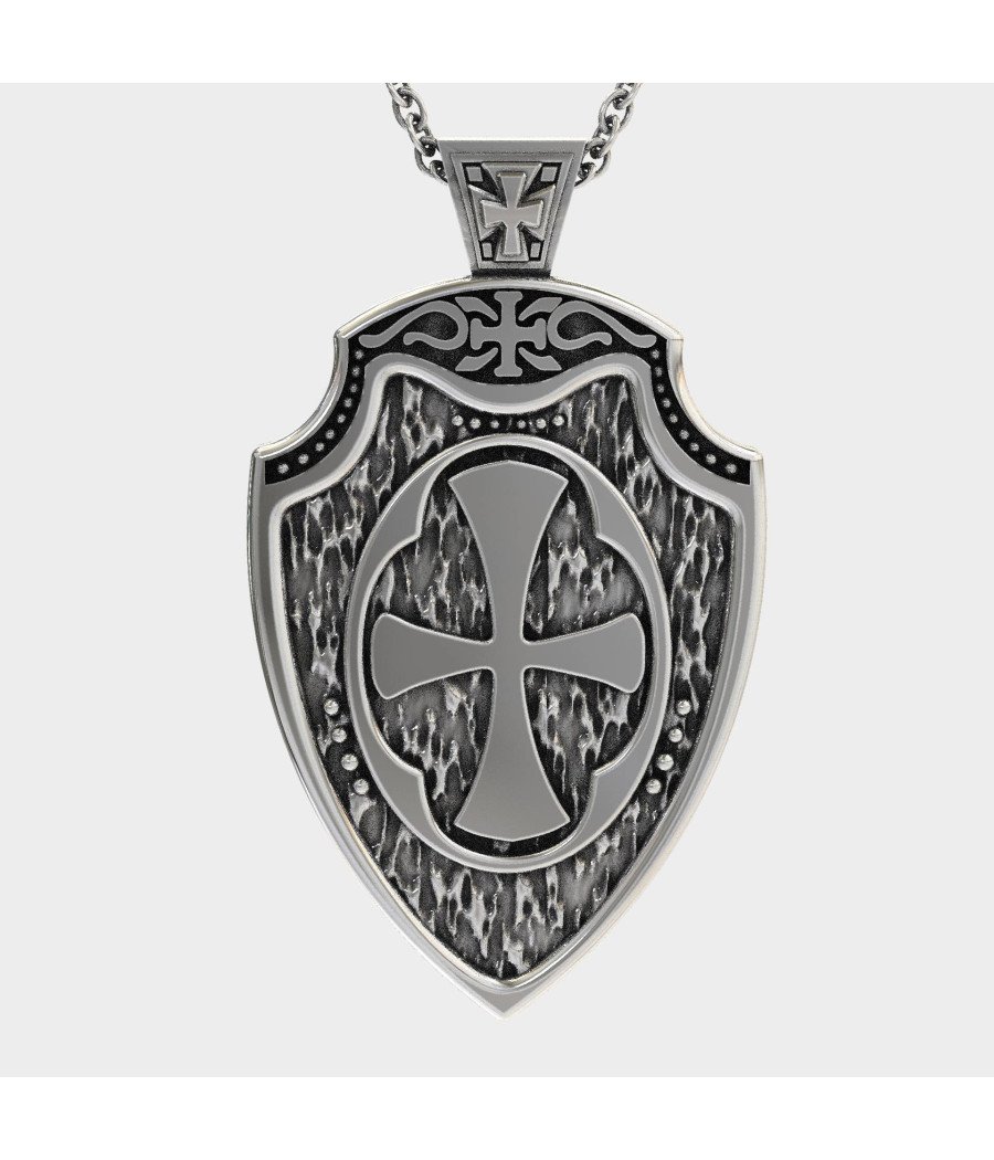 Collier en argent Saint Michel Archange 0376