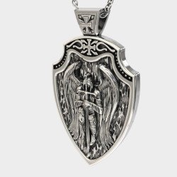 Collier en argent Saint Michel Archange 0376