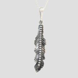 Elegant Silver Leaf Necklace | Gift For Her 0127LLP