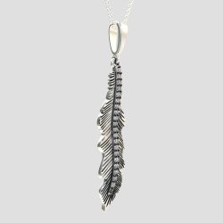 Elegant Silver Leaf Necklace | Gift For Her 0127LLP