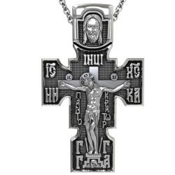 Großes Kreuz Silber 925 Kreuz russisch griechisch-orthodox