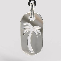 Sterling Silver Palm Necklace 0360