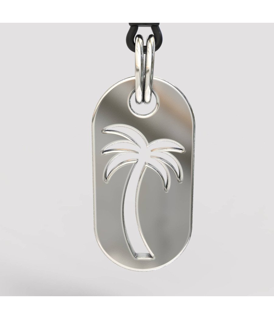 Sterling Silver Palm Necklace 0360