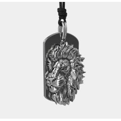 Herrenhalsband Identity Lion 0347