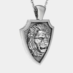 Lion Shield Pendant 0346