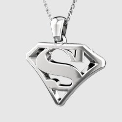 Goedkope Superman-ketting 0343 voor heren
