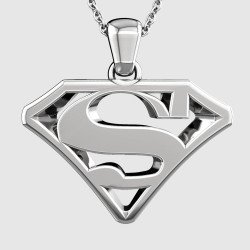 Silver Superman Hero...