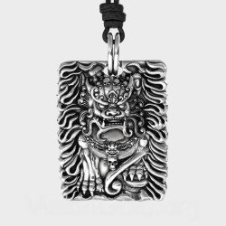 Chinese Mythical Dragon Medallion 0340