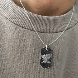 Luxe herenketting Identiteit Adelaar 0338