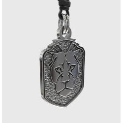 Silver Lion Pendant Necklace for Men 0332