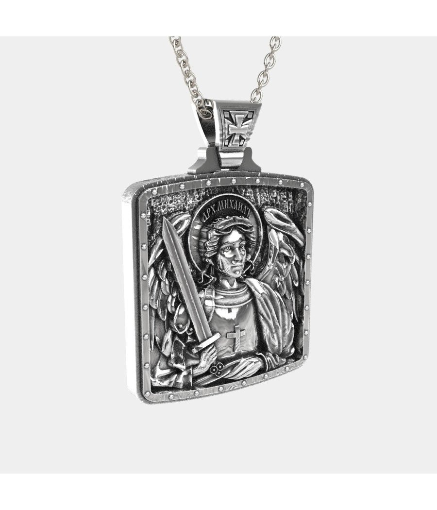 Catholic St Michael Pendant 0325