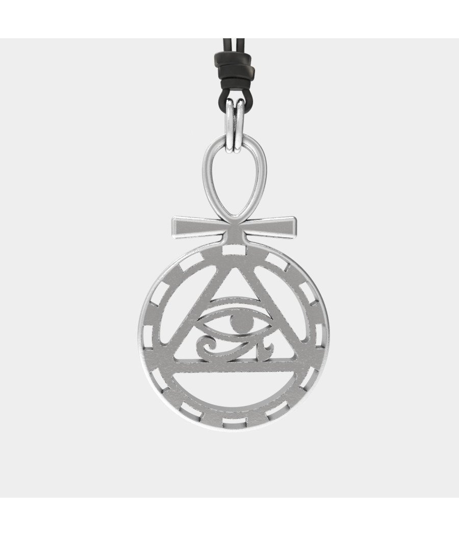 Collier unisexe Ancient Secrets Eye of Horus-Ankh 0315