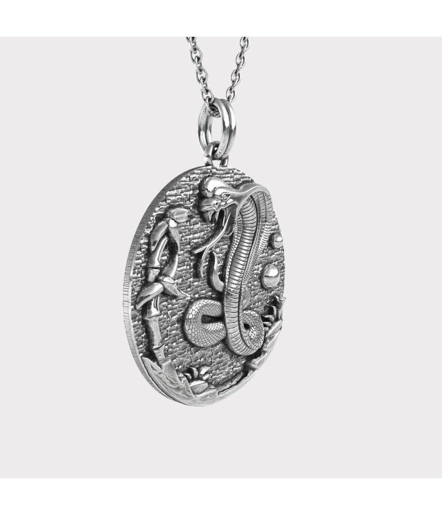 Cobra Kai Serpiente Colgante - Cobra Kai Serpiente Collar 0309