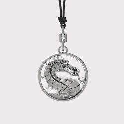 Silver Dragon Pendant 0308