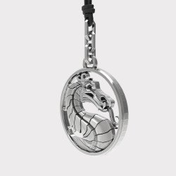 Μενταγιόν Δράκος - Χειροποίητο Κολιέ Δράκος 0308