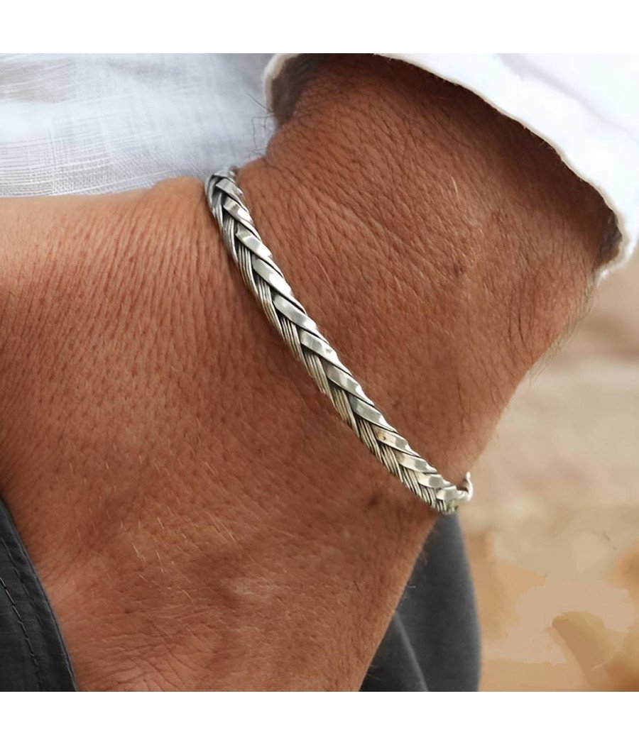 Bracelet en argent pour hommes et femmes 925 0035