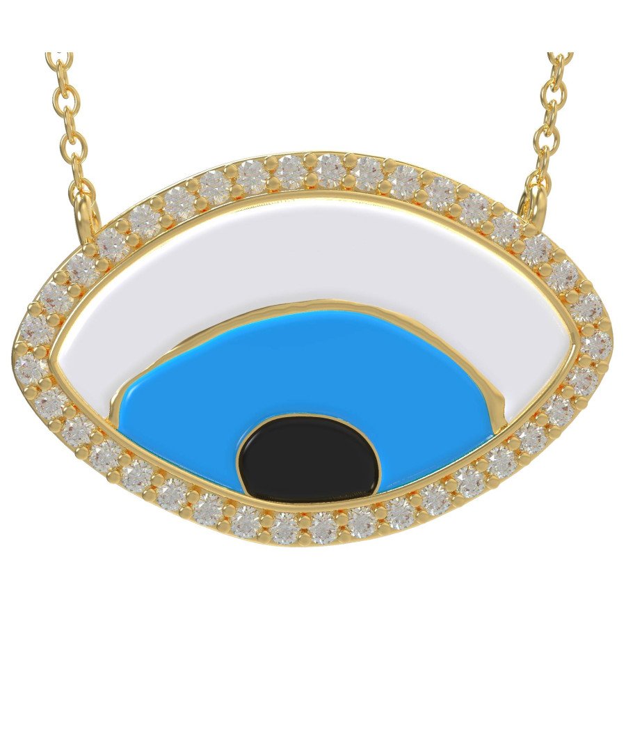 Stunning Charm Eye Pendentif 0893K