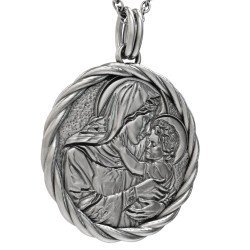 Christian Catholic Virgin Mary Pendant Necklace 0505