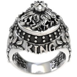 Lion King Signet Ring 0612