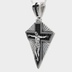 Adorable Christian Jesus CrossMen Pendant Necklace 0512