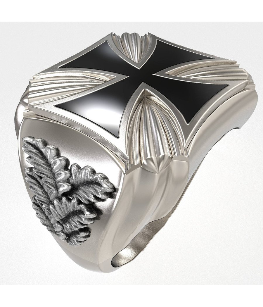 Ανδρικο Δαχτυλιδι Με Σταυρο 0109