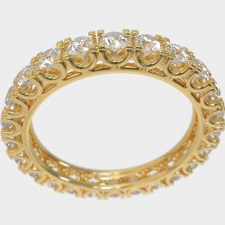 Bague de fiançailles éternelle brillante 0003K