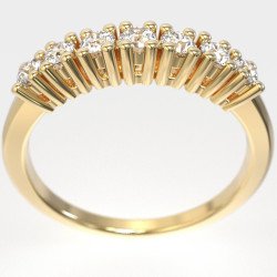 Timeless Half Eternity Wedding - Anniversary Ring 0004K