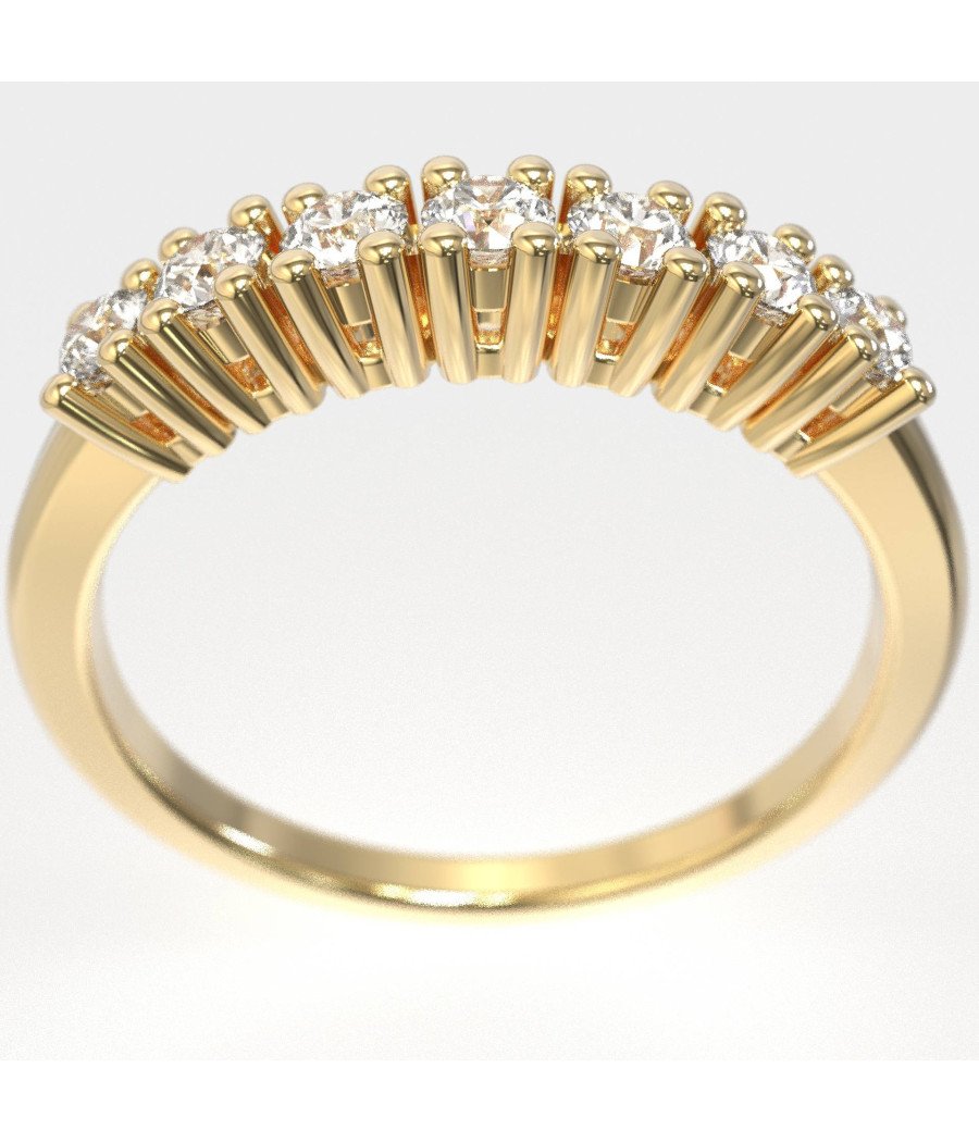 Timeless Half Eternity Wedding - Anniversary Ring 0004K