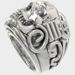 Ασημένιο Δαχτυλίδι Rebel Soul 0135