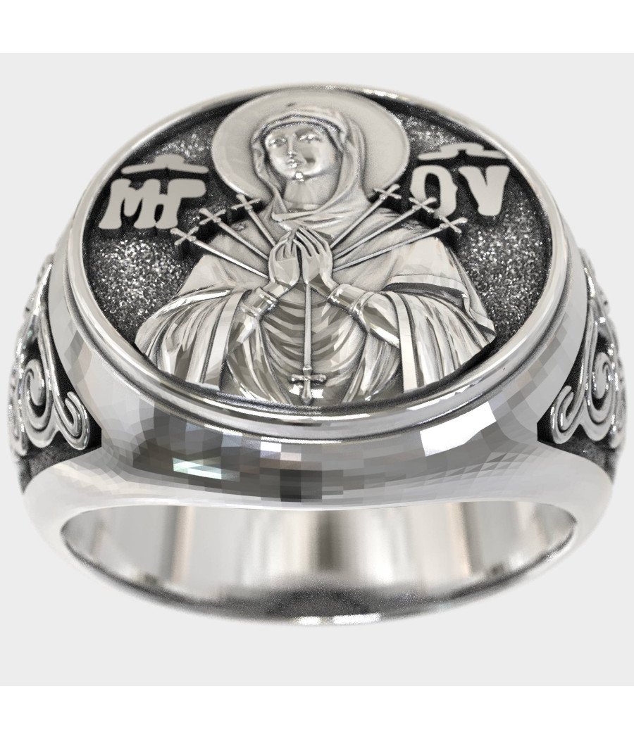 Signet Ring Our Lady of Grace 0549