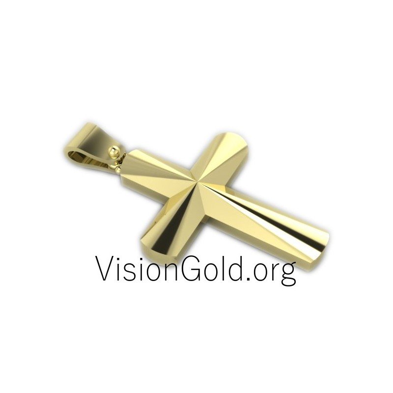 Schmuck Kreuz Weißgold 0074